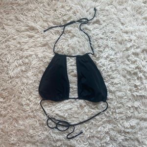 Victoria's Secret PINK cut-out front swim bikini top